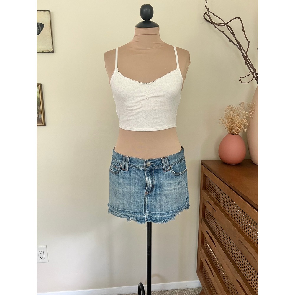 Y2K Abercrombie & Fitch Denim Mini Skirt